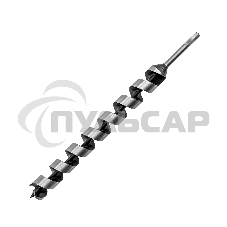 Сверло по дереву Matrix шнековое, 38 х 460 мм, 6-гранный хвостовик