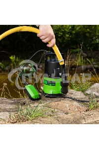 Дренажный насос СИБРТЕХ для чистой воды СДН300-5 300 Вт напор 65м 6500 л/ч 97261