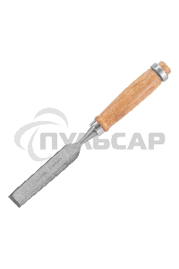 Набор долот-стамесок, 6-12-18-24 мм, плоских, деревянные рукоятки Sparta