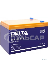 Батарея Delta HRL 12-12 X (12А\ч, 12В) свинцово- кислотный аккумулятор
