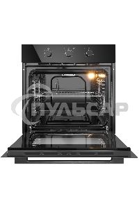 Шкаф духовой газовый с электрическим грилем Maunfeld MOGS703B2, встраиваемый