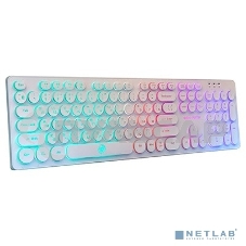Клавиатура проводная Dialog Gan-Kata KGK-16U WHITE - игровая с RGb-подсветкой, USB, белая Клавиатура проводная Dialog Gan-Kata KGK-16U WHITE - игровая с RGb-подсветкой, USB, белая