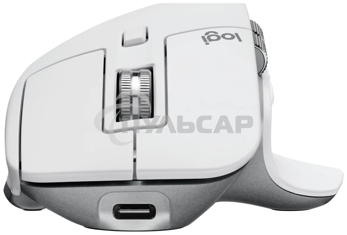 Мышь беспроводная Logitech MX Master 3s светло-серый, 8000 dpi, радиоканал, Bluetooth, USB, кнопки - 7