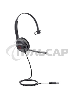 Гарнитура проводная Yealink UH35 Mono UC черный 1308138