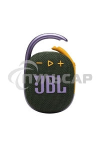Портативная акустическая система JBL CLIP 4, зеленый