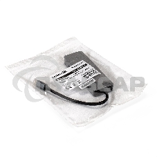 Док-станция ExeGate DUB-21C/PD/HL (кабель-адаптер USB Type-C --> 2xUSB3.0 + PD 100W + HDMI 4K@60Hz + Lan RJ45 10/100/1000Mb, Plug&Play, серая)