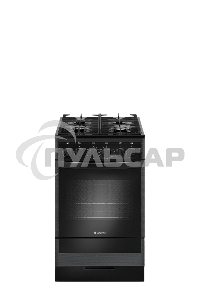 Плита газовая Gefest ПГ 5500-02 0115 черный, конфорок 4 шт, духовка 52 л, 50 см x 85 см x 58.5 см