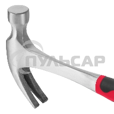 Молоток-гвоздодер Matrix 450 г, цельнометаллический, двухкомпонентная рукоятка