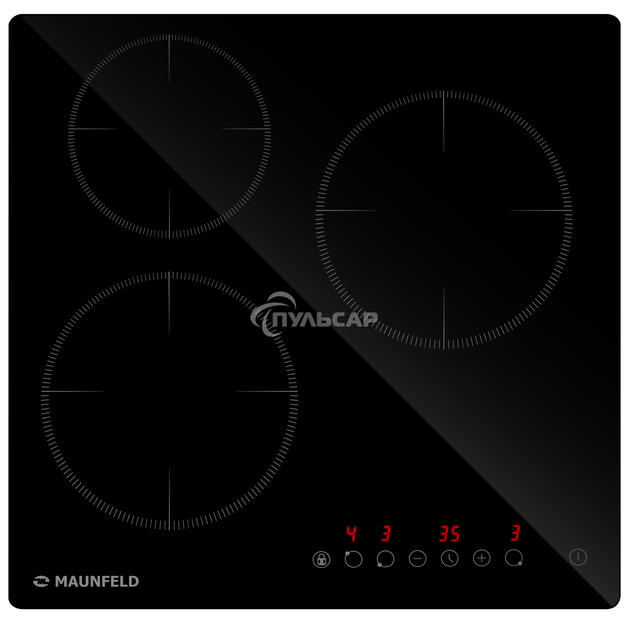 Электрическая варочная панель Maunfeld AVCE453BK