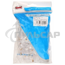 Коннектор Buro TL-CAT-001/100 RJ-45 (коннектор) 8p8c кат.5 (упаковка 100шт) Коннектор Buro TL-CAT-001/100 RJ-45 (коннектор) 8p8c кат.5 (упаковка 100шт)