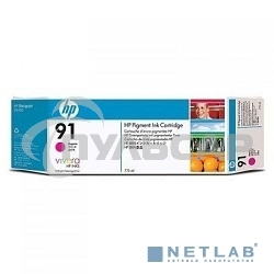Картридж струйный HP №91 C9468A пурпурный для HP DJ Z6100 (775мл)