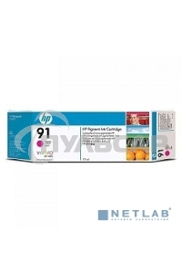 Картридж струйный HP №91 C9468A пурпурный для HP DJ Z6100 (775мл)
