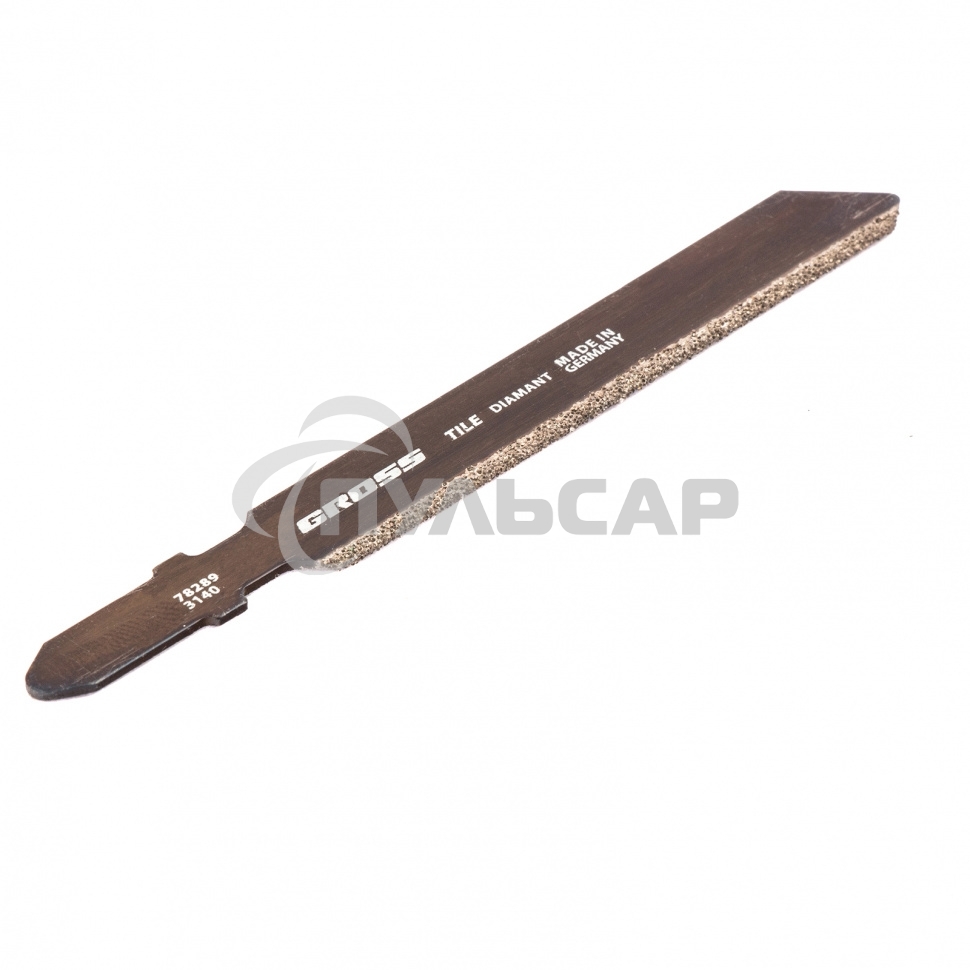 Полотно для электролобзика универсальное, вакуум-паянная алмазная крошка ( 3140 ) Gross