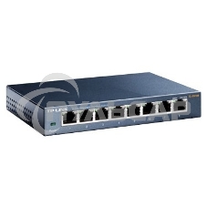 Коммутатор TP-Link SMB TL-SG108 8-port Desktop Gigabit Switch, 8 10/100/1000M RJ45 ports,metal case