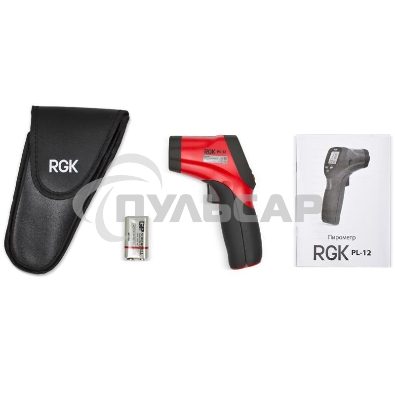 Пирометр (термодетектор) RGK PL-12 -50°C+550°C излучательная способность0.1~1.0 точность±1.0%.