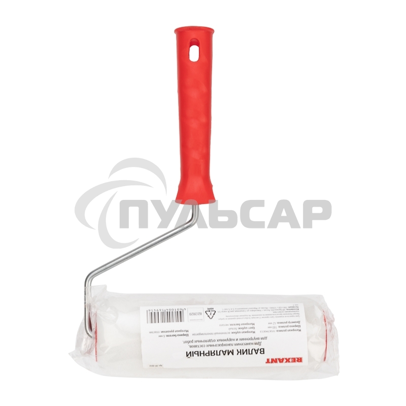 Валик Rexant вспененный пенополиуретан, ширина ролика 180 мм, Ø 42 мм, бюгель 6 мм