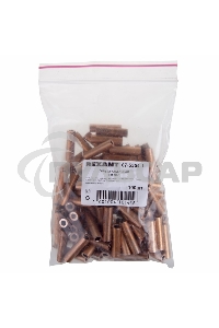 Гильза ГМ 10-5 (10 мм² - Ø 5 мм) (в упак. 5 шт.) Rexant