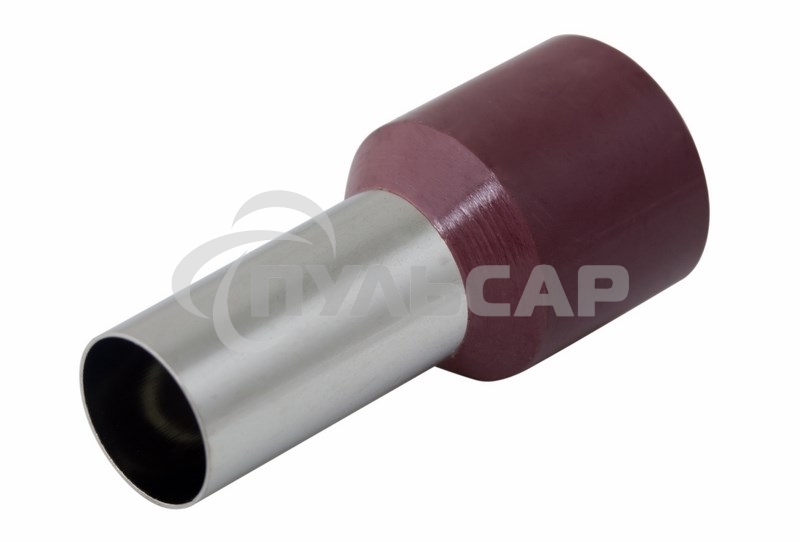 Наконечник штыревой втулочный изолированный F-16 мм 35 мм² (НШВи 35-16) красный Rexant