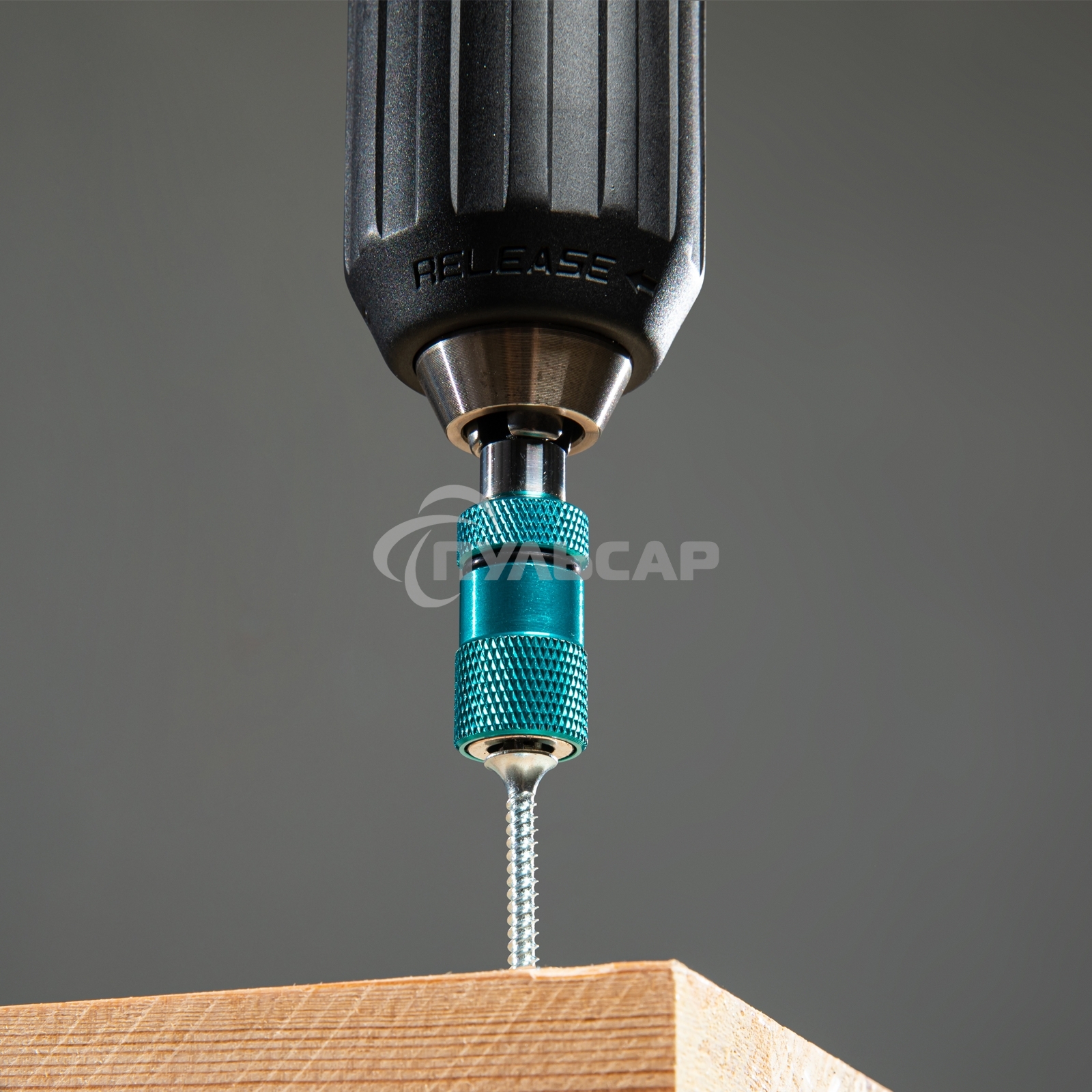 Адаптер для бит с ограничителем и двойным магнитом, 1/4