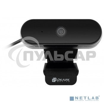 Веб-камера Oklick/Оклик OK-C008FH черный 2Mpix (1920x1080) USB2.0 с микрофоном