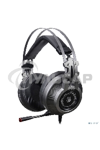 Наушники с микрофоном A4Tech Bloody J527 серый 2м мониторные USB оголовье (J527)