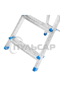 Стремянка Сибртех 3 ступени, стальная, оцинкованная