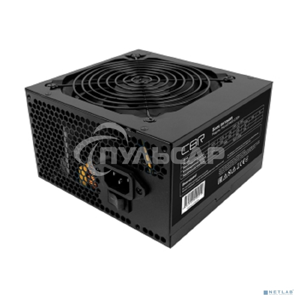 Блок питания CBR PSU-ATX400-12GM, 400W. 400Вт, 80 PLUS Bronze, 120мм, черный