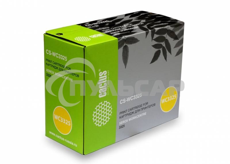 Картридж лазерный Cactus CS-WC3325 (106R02312) черный (11000 стр.) для Xerox 3325