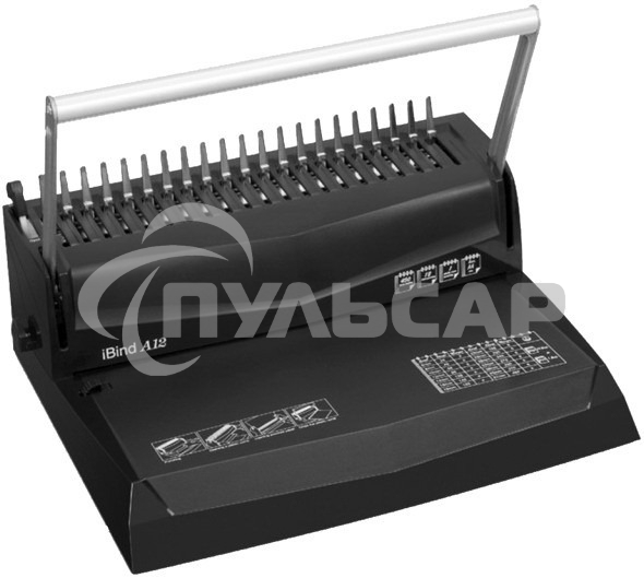 Переплетчик Gladwork iBind A12 A4/перф.12л.сшив/макс.450л./пластик.пруж.-51мм)