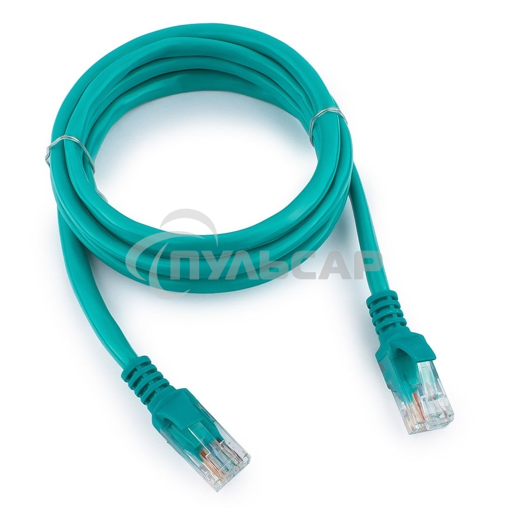 Патч-корд UTP Cablexpert кат.5e, 1м, литой, многожильный (зеленый)