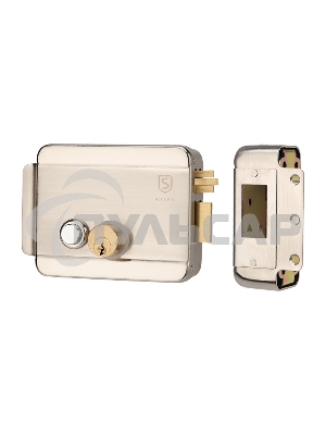 Замок электромеханический накладной универсальныйSC-20, с возможностью блокировки кнопки открывания