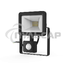 Прожектор светодиодный Gauss LED 20W 1380lm IP65 6500К с датчиком движения