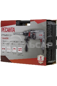 Перфоратор Ресанта П-24-650К патрон:SDS-plus уд.:2.8Дж 650Вт (кейс в комплекте)