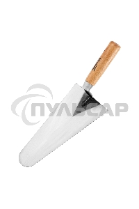 Кельма бетонщика стальная, 200 мм, деревянная ручка Sparta