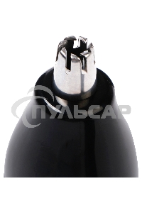 Триммер для носа Philips NT1620/15 роторный режущий элемент, водонепроницаемый корпус - пластик, цвет - черный, в комплекте батарейка АА