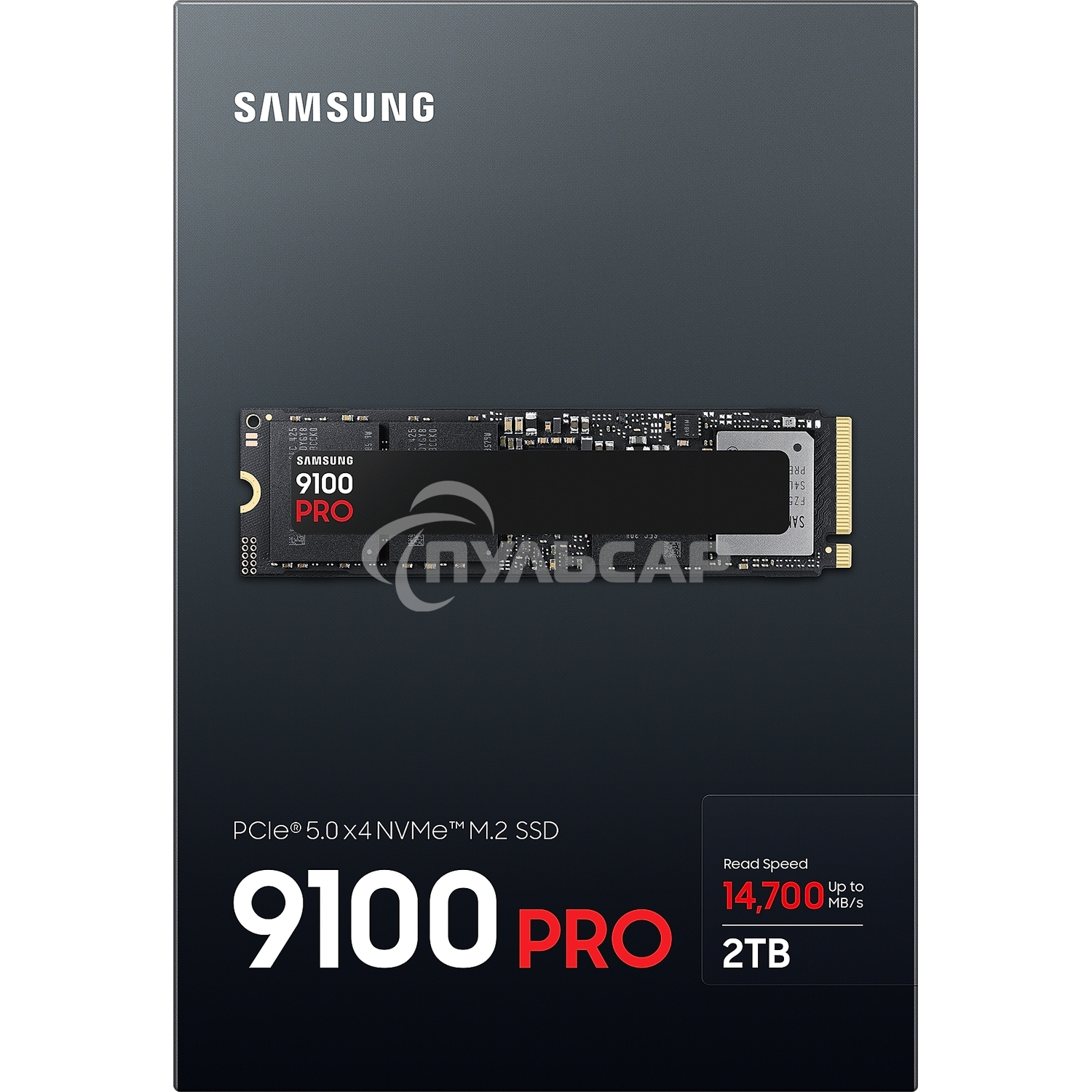 Накопитель SSD 2Tb Samsung 9100 PRO, M.2, PCI-E 5.0 x4, TLC 3D NAND R/W - 14800/13400 Mb/s