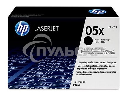Картридж лазерный HP CE505XD черный двойная упаковка для LJ P2055 2 x 6500 стр