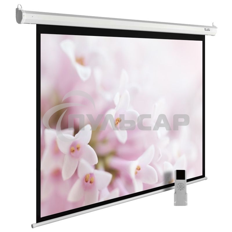 Экран Cactus 240x240см MotoExpert CS-PSME-240x240-WT 1:1 настенно-потолочный рулонный белый (моторизованный привод)