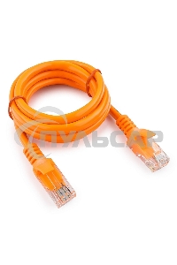 Патч-корд UTP Cablexpert кат. 5e, 1м, литой, многожил. (оранжевый)