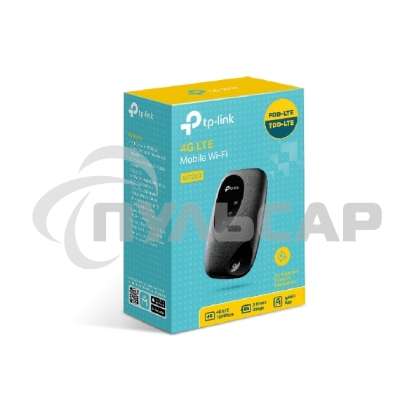Маршрутизатор TP-LINK M7200 LTE-Advanced Мобильный Wi-Fi роутер