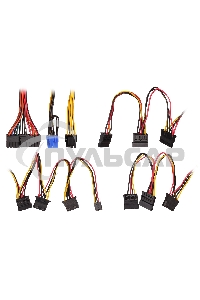 Блок питания ExeGate 550PPX (EX282073RUS-S), 550Вт, 140мм, черный