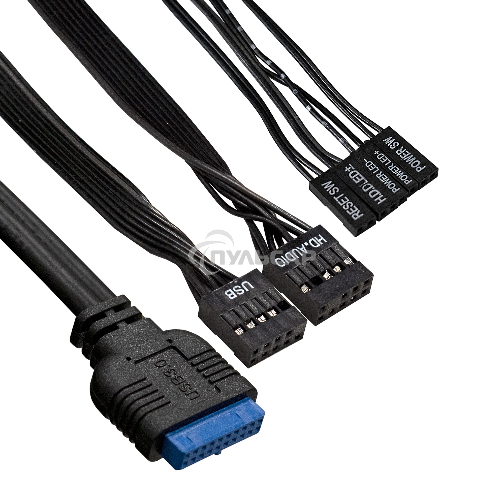 Компьютерный корпус Minitower ExeGate BAA-114U2-AAA350 (mATX, БП AAA350 с вент. 8см, 1*USB+2*USB 3.0, аудио, черный)