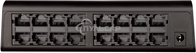 Неуправляемый коммутатор с 16 портами D-Link DES-1016A/E2A 10/100Base-TX и функцией энергосбережения