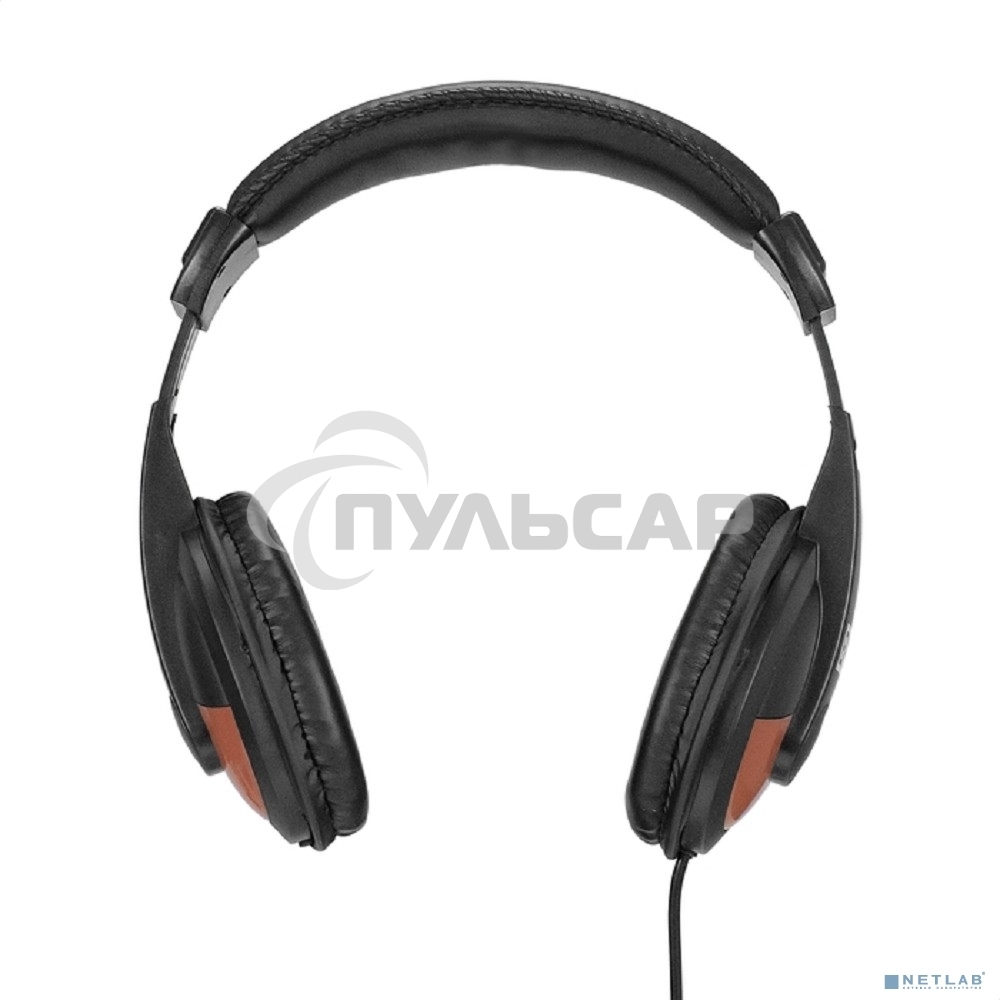 Полноразмерные наушники с микрофоном (гарнитура) ExeGate Office HS-130S (2x3.5мм, динамик 40мм, 20-20000Гц, длина кабеля 2.2м, регулировка громкости)