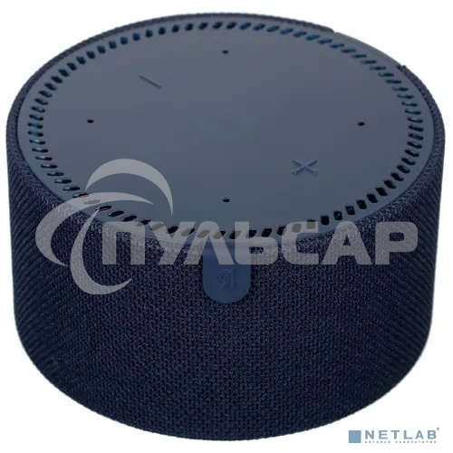 Умная колонка Яндекс Станция Мини, 10Вт, с голосовым ассистентом Алиса на YaGPT, с LED-часами, синий