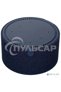 Умная колонка Яндекс Станция Мини, 10Вт, с голосовым ассистентом Алиса на YaGPT, с LED-часами, синий