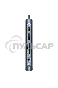 Док-станция ExeGate EX293985RUS DUB-31C/MAX (кабель-адаптер USB Type-C --> 3xUSB3.0 + Card Reader + PD 100W + HDMI 4K@30Hz + VGA + Audio + Lan RJ45 10/100/1000Mb, Plug&Play, серый)