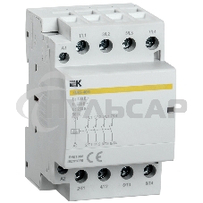 Контактор модульный КМ63-40М AC/DC IEK MKK21-63-40 IEK