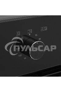 Шкаф духовой газовый с электрическим грилем Maunfeld MOGS703B2, встраиваемый