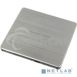 Оптический привод внешний DVD-RW LG GP60NS60 серебристый USB ultra slim внешний RTL